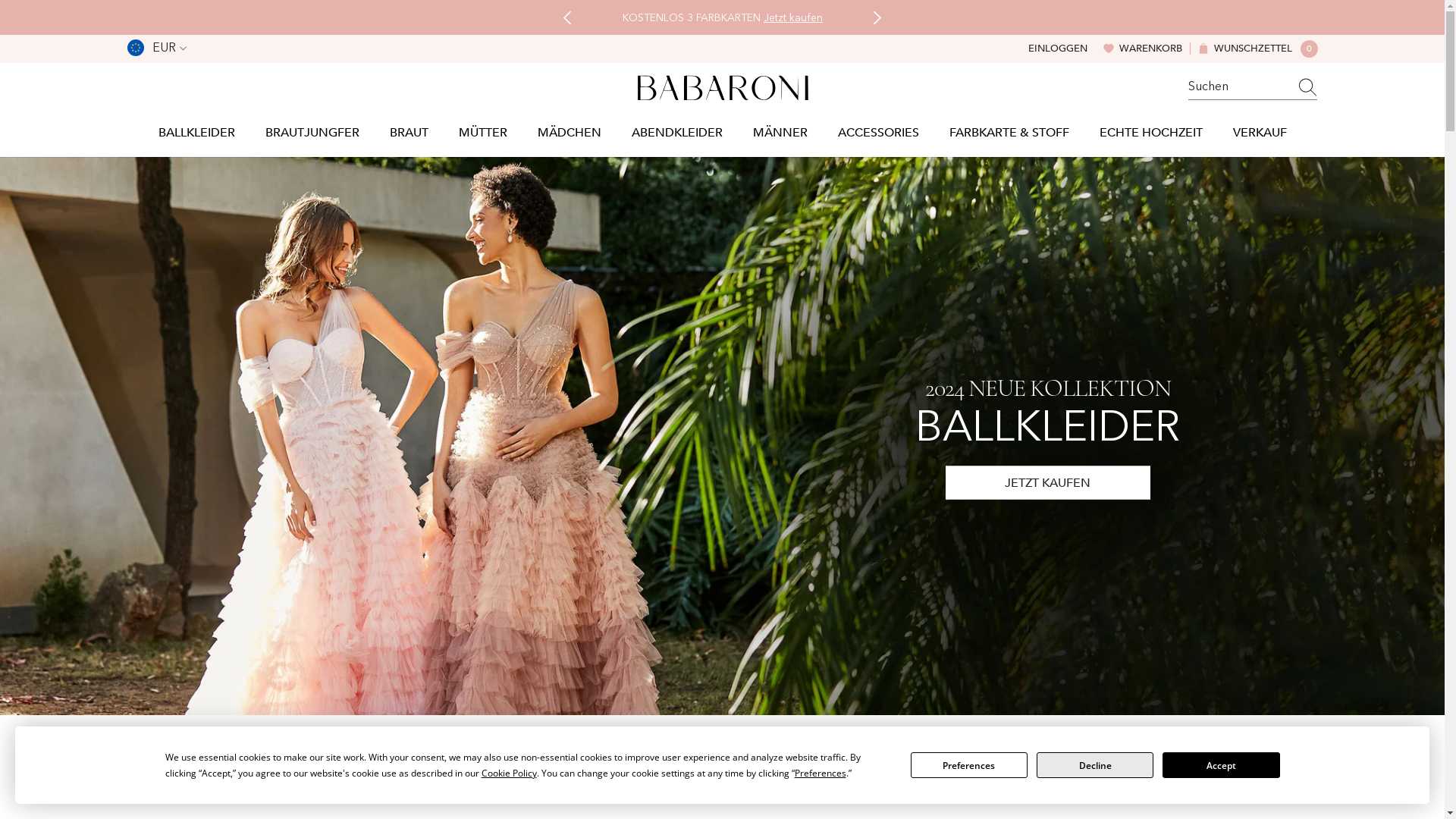 
      Brautjungfernkleider Brautkleider & Hochzeitskleider | BABARONI
 – BABARONI DE