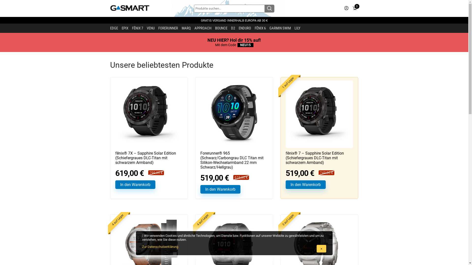 G-Smart Webshop