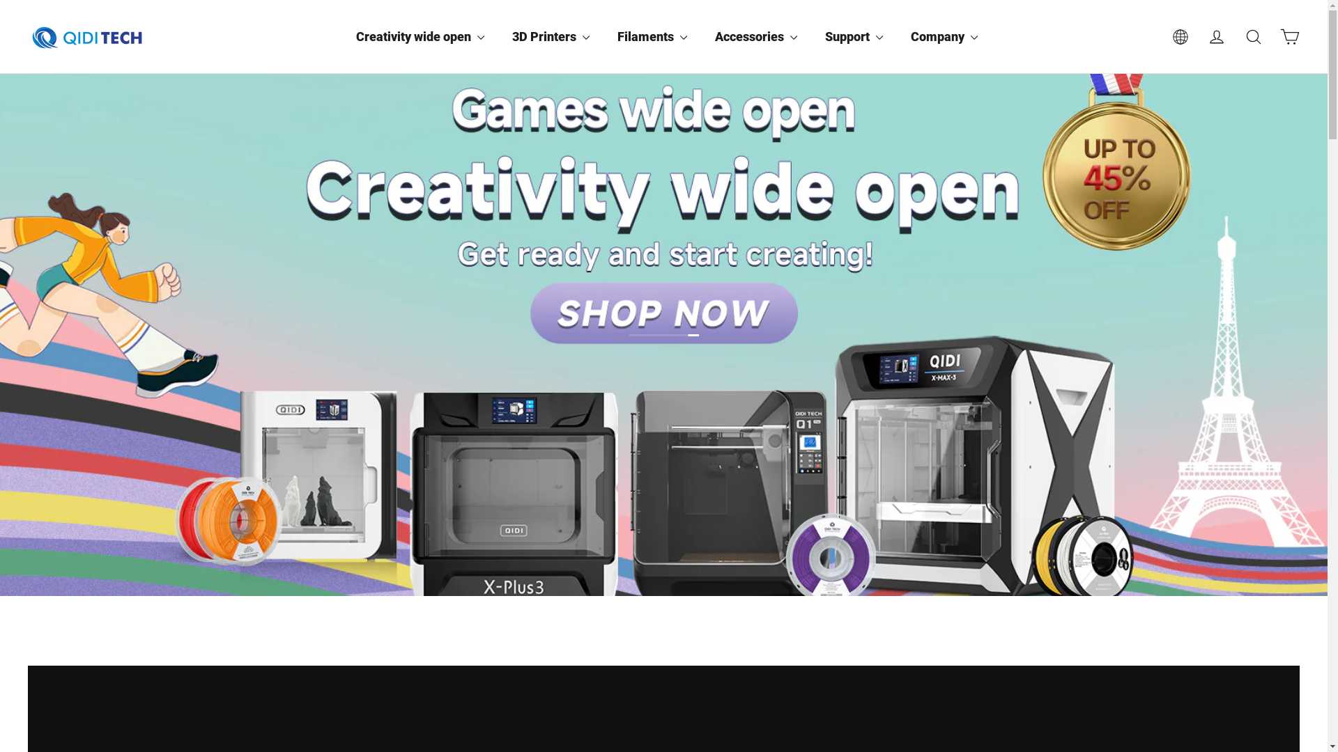 QIDI Tech | Innovative 3D Printers, Filaments & Accessories
– Qidi Tech Online Store
