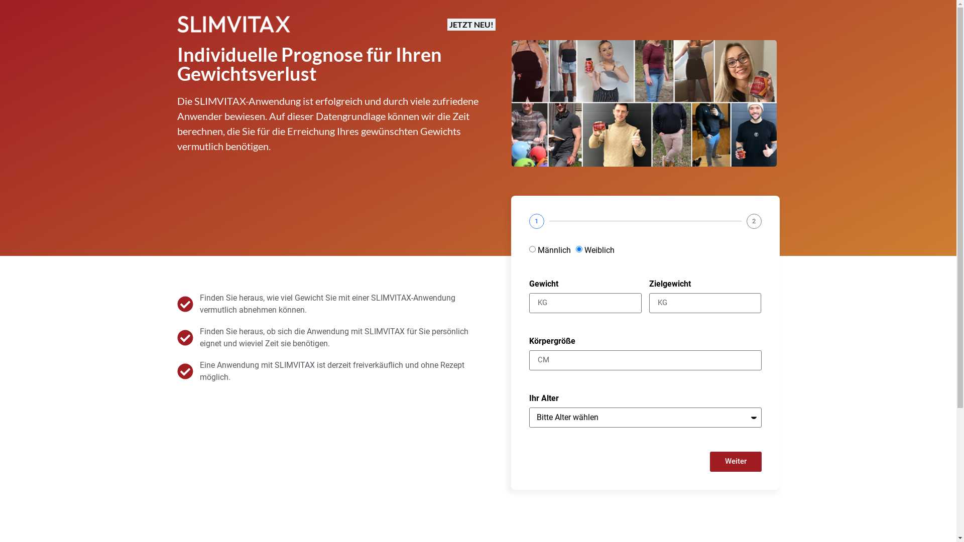 SLIMVITAX online bestellen - Offizieller Shop