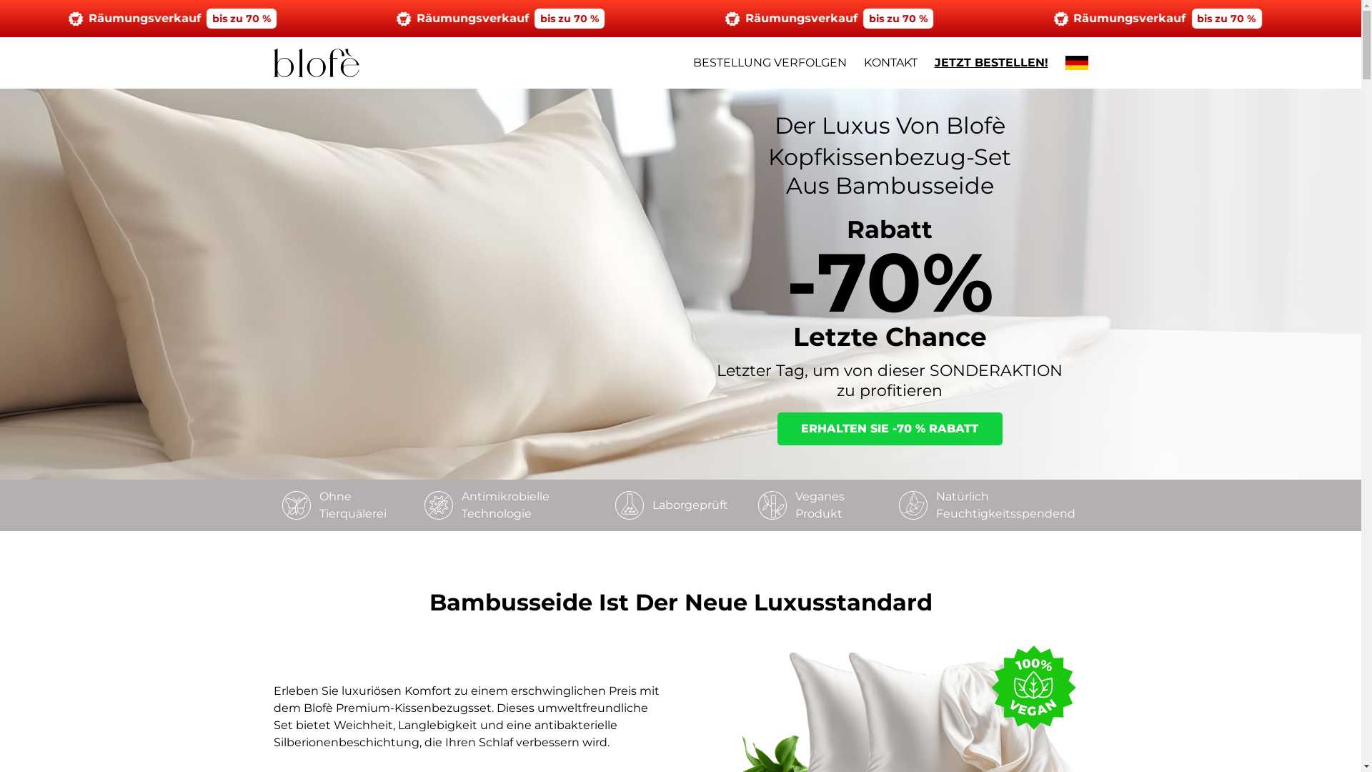 
        Zeitlich begrenztes Sonderangebot: 70 % Rabatt auf Blofè!        | Blofè
    