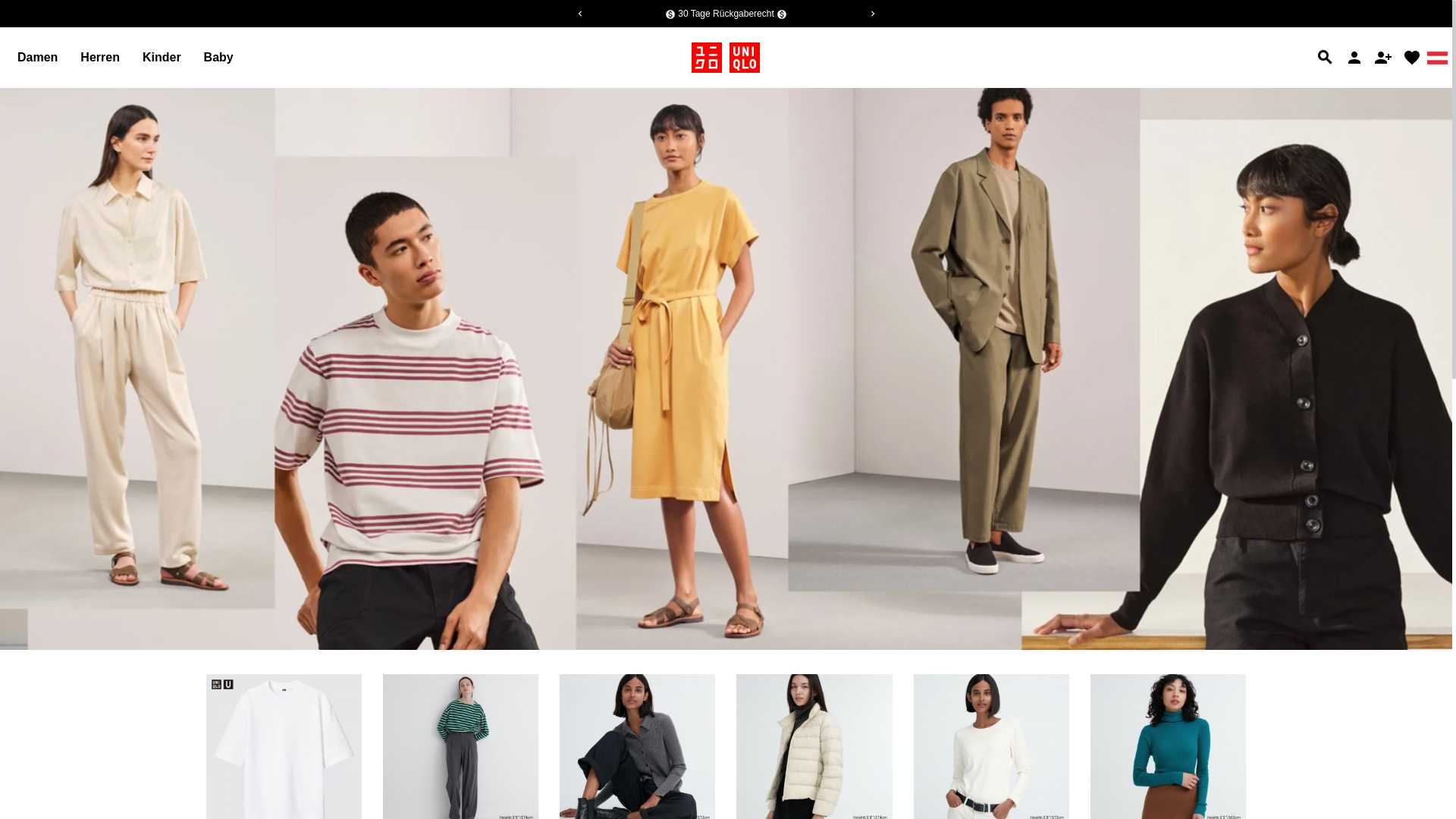 Uniqlo Österreich - Uniqlo Kleidung,Hose,Taschen Online Shop