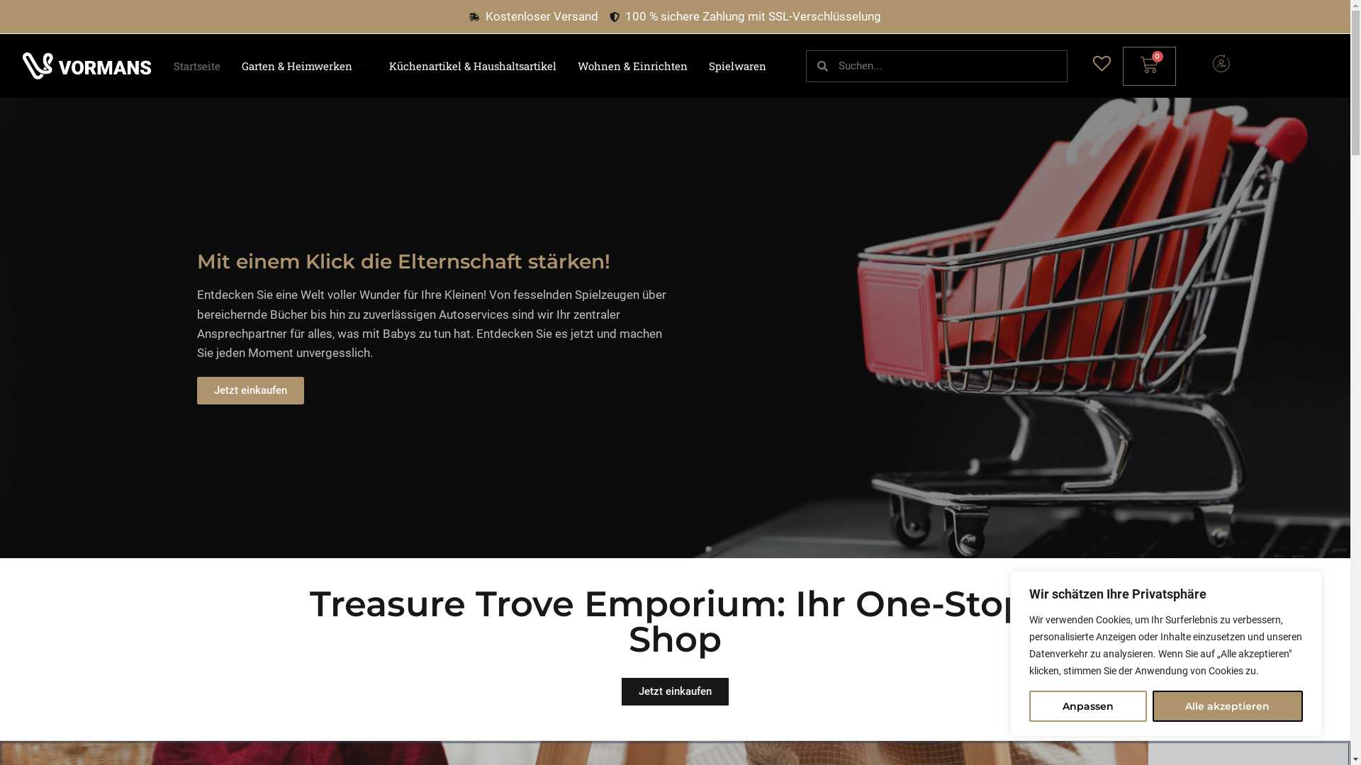 vormans.de – Treasure Trove Emporium: Ihr One-Stop-Shop