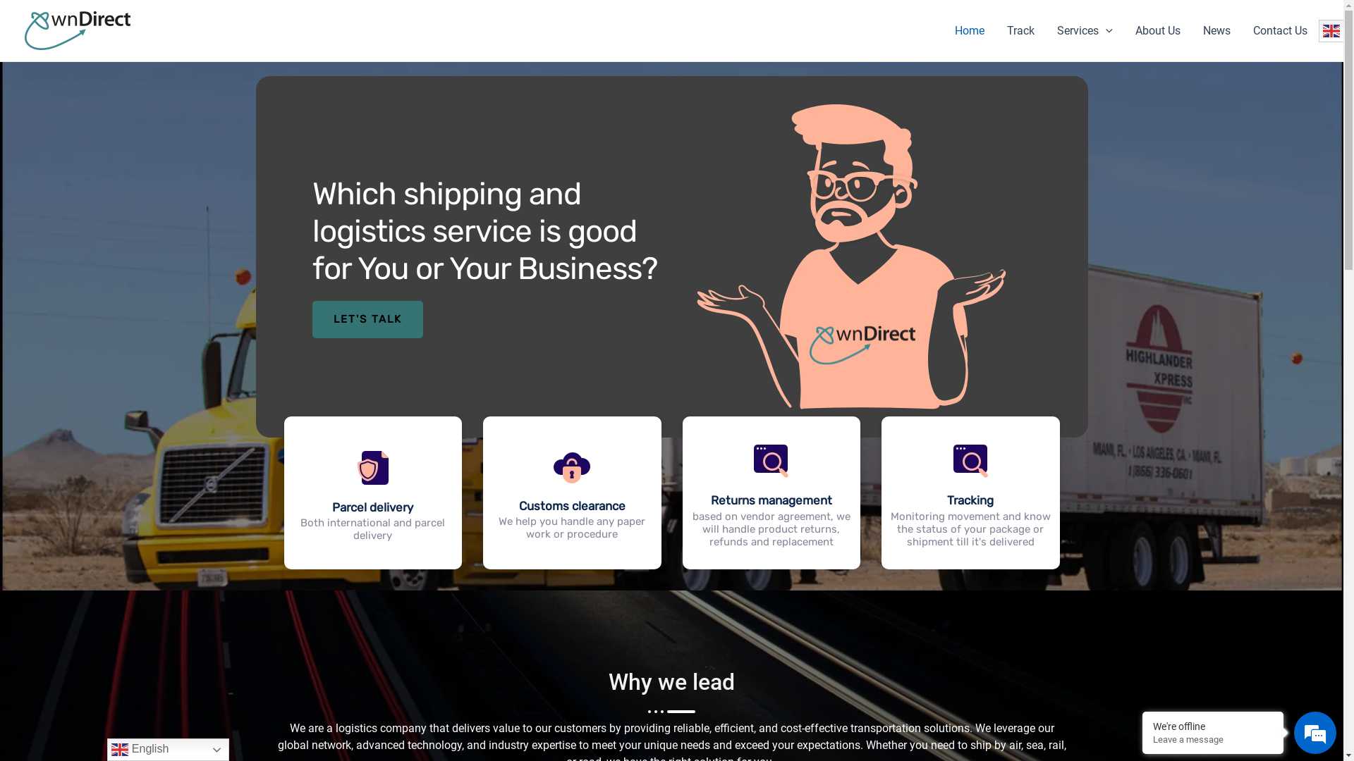 wnDirect – International postal delivery for your business